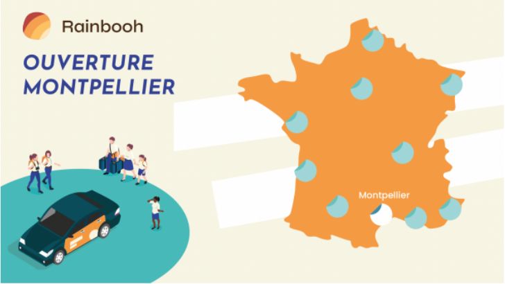 Déploiement de l’offre Rainbooh à Montpellier